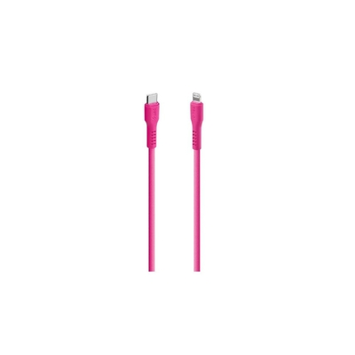 ttec Type-C - Lightning Charge / Data Cable 120cm Neon Pink (2DK60NP) (TTEC2DK60NP)