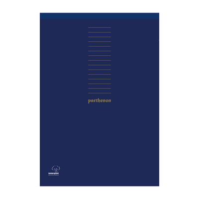 Typotrust Parthenon Μπλοκ σημειώσεων ριγέ Α4 80 φύλλων (601) (TYP601)