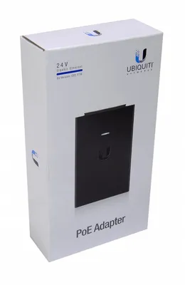 UBIQUITI Gigabit PoE Adapter POE-24-24W-G, 24V, 1A, 24W, με power cable