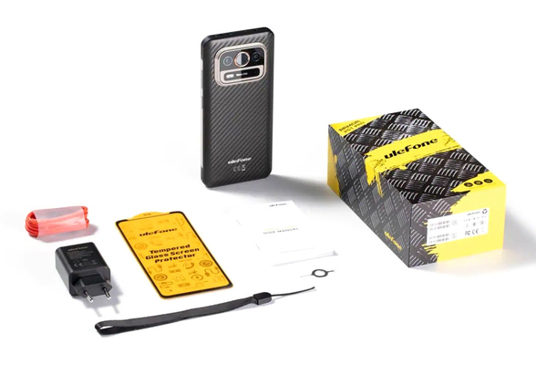ULEFONE smartphone Armor 25T Pro, 6.78", 8/256GB, 5G, 6500mAh, IP68/IP69K/MIL-STD-810H, μαύρο