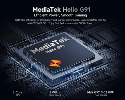 ULEFONE smartphone Armor X16, 6.56", 6/128GB, 10360mAh, IP68/IP69K/MIL-STD-810H, μαύρο