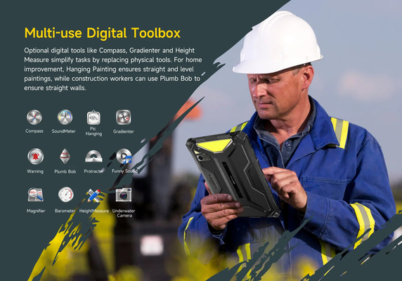 ULEFONE tablet Armor Pad 4 Ultra, 10.36", 8/256GB, 11800mAh, IP68/IP69K, 5G, μαύρο
