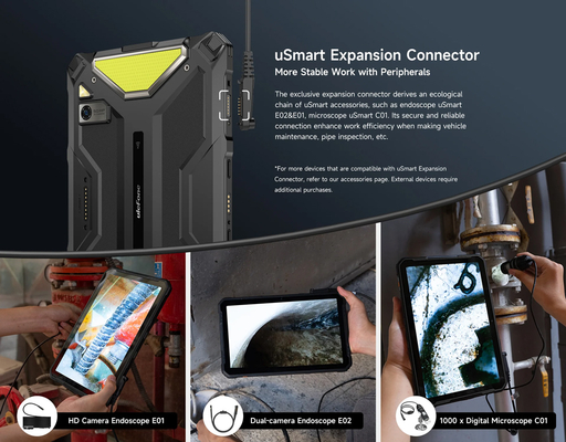 ULEFONE tablet Armor Pad 4 Ultra, 10.36", 8/256GB, 11800mAh, IP68/IP69K, 5G, μαύρο