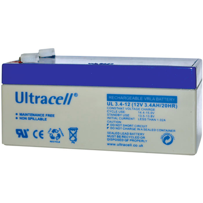 ULTRACELL ULTRACELL 12V 3.4AH