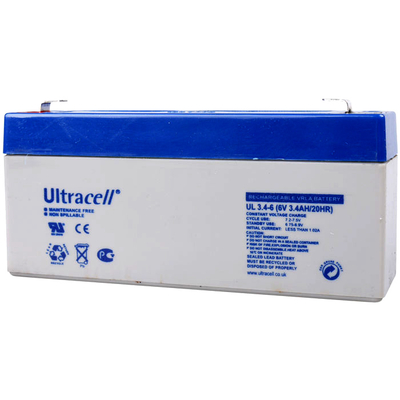 ULTRACELL ULTRACELL 6V 3.4AH
