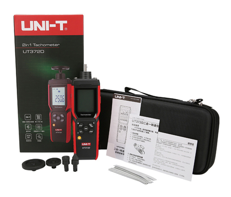 UNI-T ψηφιακό ταχόμετρο UT372D, επαφής & ανέπαφο, Bluetooth
