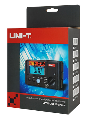 UNI-T Tester μόνωσης UT501A, 100V/250V/500V/1000V