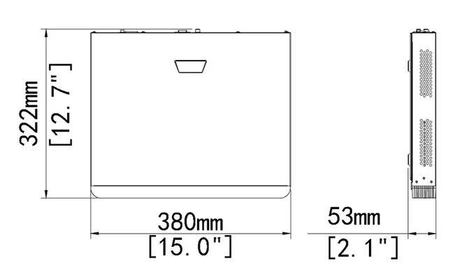 UNIARCH NVR καταγραφικό NVR-216S2-P16, H.265/H.264, 8MP, 16 κανάλια PoE