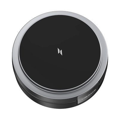USAMS ασύρματος φορτιστής CD234, 3 σε 1, 15W, μαύρος