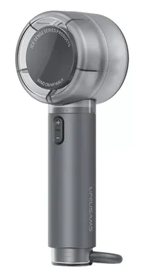 USAMS φορητός ανεμιστήρας LU01 με 5 ταχύτητες, 2000mAh, μαύρος