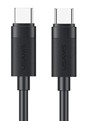 USAMS καλώδιο USB-C SJ780, 60W, 480Mbps, 1m, μαύρο