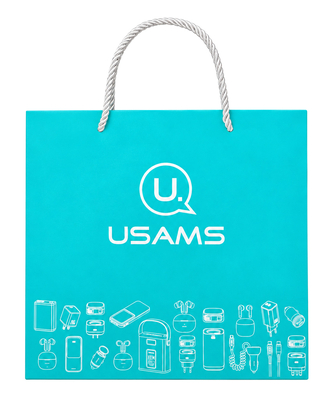 USAMS τσάντα CT-BAG, 32x29.5cm, γαλάζια