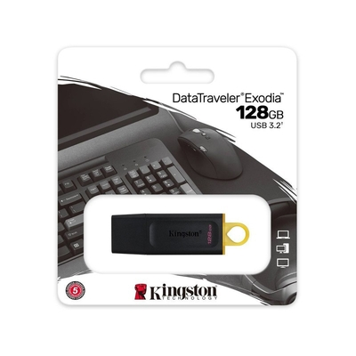USB 3.2 Kingston Flash Drive Exodia 128GB DTX/128