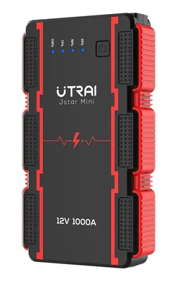 UTRAI εκκινητής μπαταρίας αυτοκινήτου JS-Mini με φακό, 12V/1000A, 13000mah