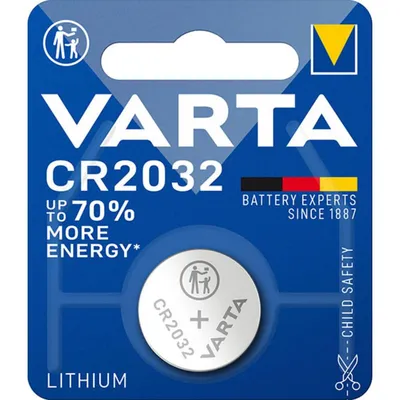 Varta CR2032 Lithium battery 1pc (VART16585)