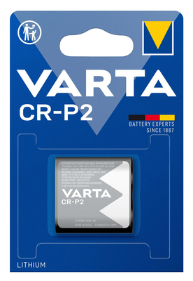VARTA μπαταρία λιθίου, CR-P2, 6V, 1τμχ