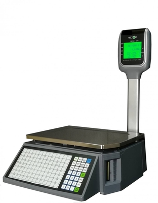Vector rls 1100 ζυγός ετικέτας, ρεύματος, (30kg - 5/10gr)