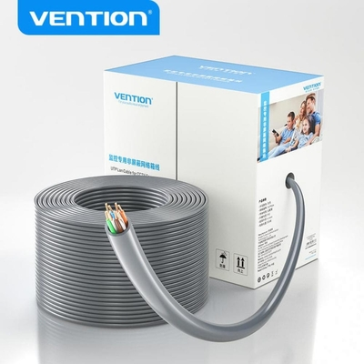 VENTION Cat5E UTP PoE Ethernet Cable 305M Oxygen-Free Copper for CCTV Camera Gray (IJCH305) (VENIJCH305)