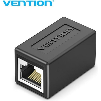 VENTION Cat.6 FTP Network Extender RJ45 Connector Black 10-Pack (IPVB0-10) (VENIPVB0-10)