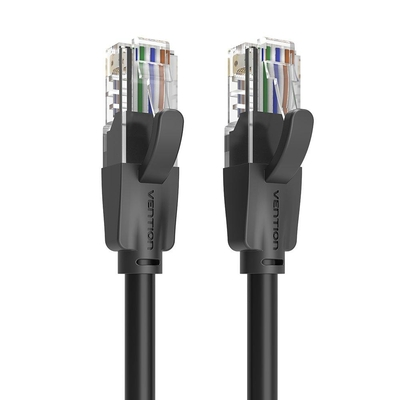 VENTION Cat6 UTP Ethernet Patch Cable 1.5M Black (IBEBG) (VENIBEBG)
