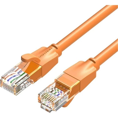 VENTION Cat6 UTP Ethernet Patch Cable 1M Orange (IBEOF) (VENIBEOF)