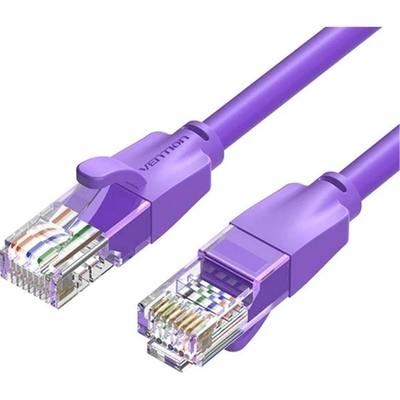 VENTION Cat6 UTP Ethernet Patch Cable 1M Purple (IBEVF) (VENIBEVF)