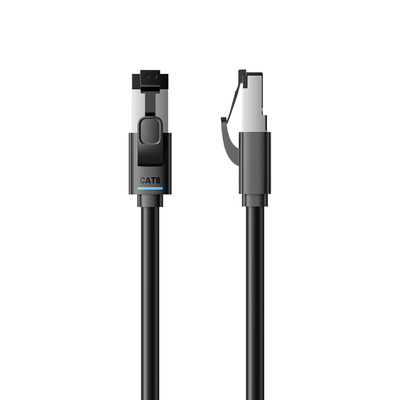 VENTION Cat8 SFTP Ultra-Flexible Ethernet Patch Cable 2M Black (IKRBH) (VENIKRBH)