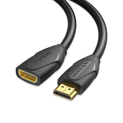 VENTION HDMI Extension Cable 5M Black (VAA-B06-B500) (VENVAA-B06-B500)