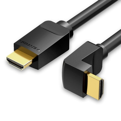 VENTION HDMI Right Angle Cable 90° 3M Black (AARBI) (VENAARBI)