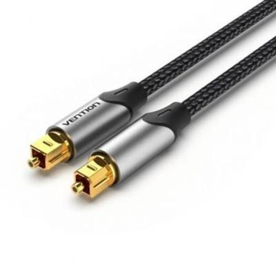 VENTION Optical Fiber Audio Cable 3M Black Aluminum Alloy Type (BAVHI) (VENBAVHI)