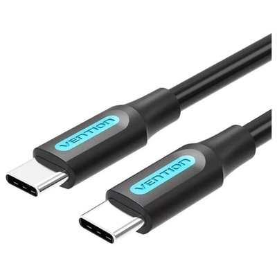 VENTION USB 2.0 C Male to Male Cable 1.5M Black PVC Type (COSBG) (VENCOSBG)