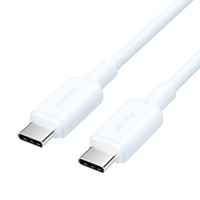 VENTION USB 2.0 Type-C Male to Type-C Male 3A Cable 1M Blue PVC Type (TRCSF) (VENTRCSF)