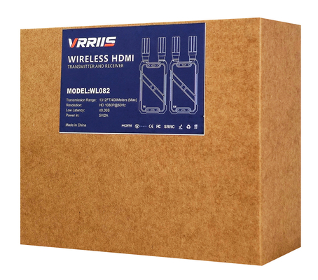 VRRIIS HDMI σύστημα ασύρματης μετάδοσης βίντεο WL082, 1080p, 2.4/5GHz, έως 400m