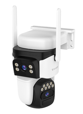 VSTARCAM smart ηλιακή κάμερα CB621DR, dual lens, 3MP, WiFi, SD, PTZ, IP66