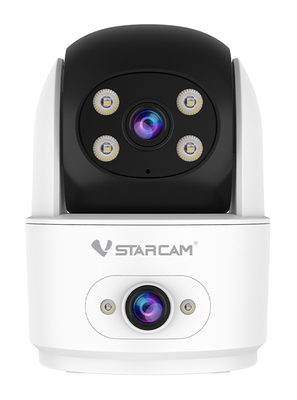 VSTARCAM smart κάμερα C996DR, 2MP, dual lens, WiFi, PTZ, SD