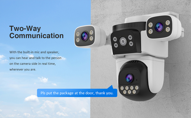 VSTARCAM smart κάμερα CS621SR, triple lens, 2MP, WiFi, SD, PTZ, IP66