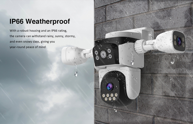 VSTARCAM smart κάμερα CS621SR, triple lens, 2MP, WiFi, SD, PTZ, IP66