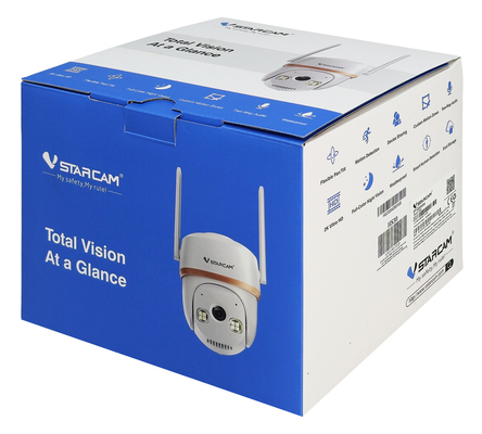 VSTARCAM smart κάμερα HS30, 3MP, WiFi, PTZ, SD, IP66