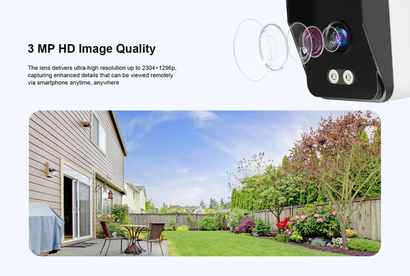 VSTARCAM smart κάμερα TS3, 3MP, WiFi, SD, IP66