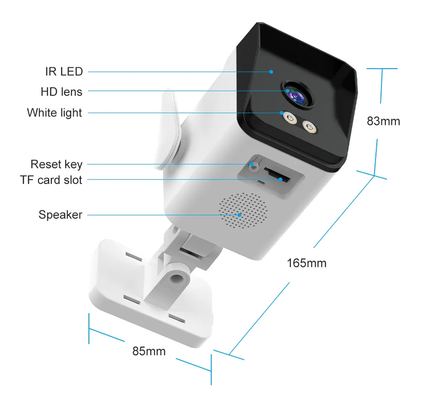 VSTARCAM smart κάμερα TS3, 3MP, WiFi, SD, IP66