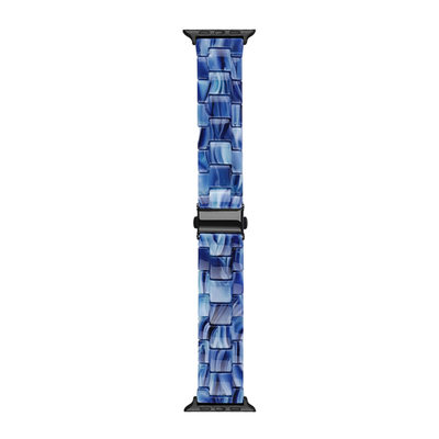 Watchband Hoco WA36 Elegant Series 44/45/46/49mm Πλαστικό Μπρασελέ για Apple Watch series 1/2/3/4/5/6/7/8/9/se/ultra1/ultra2 Μπλε