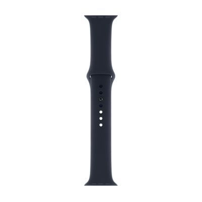 Watchband Hoco WA37 44/45/46/49mm Fluorine Rubber για Apple Watch series 1/2/3/4/5/6/7/8/9/se/ultra1/ultra2 Μαύρο