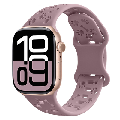 Watchband Hoco WA38 Time Series 44/45/46/49mm Silicon Strap για Apple Watch series 1/2/3/4/5/6/7/8/9/se/ultra1/ultra2 Ροζ