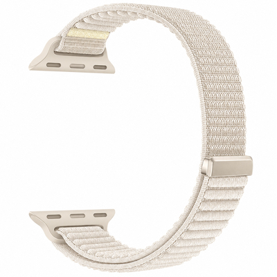 Watchband Hoco WA41 Parkour Series 38/40/41/42 mm Nylon Strap για Apple Watch series 1/2/3/4/5/6/7/8/9/SE/SE2 Λευκό
