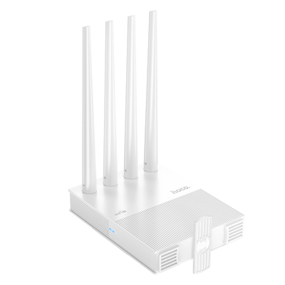 Wifi Router Hoco HI31 Wifi5 1200Mbps 2.4GHz 4 x 5dBi Λευκό
