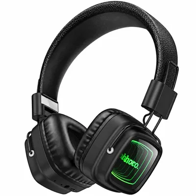 Wireless Ακουστικά Stereo Hoco W72 Earl III v6.0 400mAh 25 Ώρες Ομιλίας AUX USB-C Μαύρα