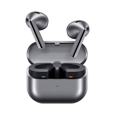 Wireless Bluetooth Samsung Galaxy Buds3 SM-R530 ANC IP57 + Θήκη Φόρτισης Silver