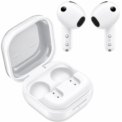 Wireless Bluetooth Samsung Galaxy Buds4 SM-R540 Hybrid ANC IP54 + Charging Case White