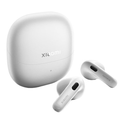 Wireless Bluetooth Xiaomi Buds 6 BHR08OGGL Hi-Res με Active Noise Cancellation, AI Υπότιτλοι και Θήκη Φόρτισης IP54  Pearl White
