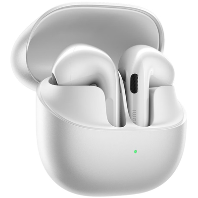 Wireless Bluetooth Xiaomi Buds 6 BHR08OGGL Hi-Res με Active Noise Cancellation, AI Υπότιτλοι και Θήκη Φόρτισης IP54  Pearl White